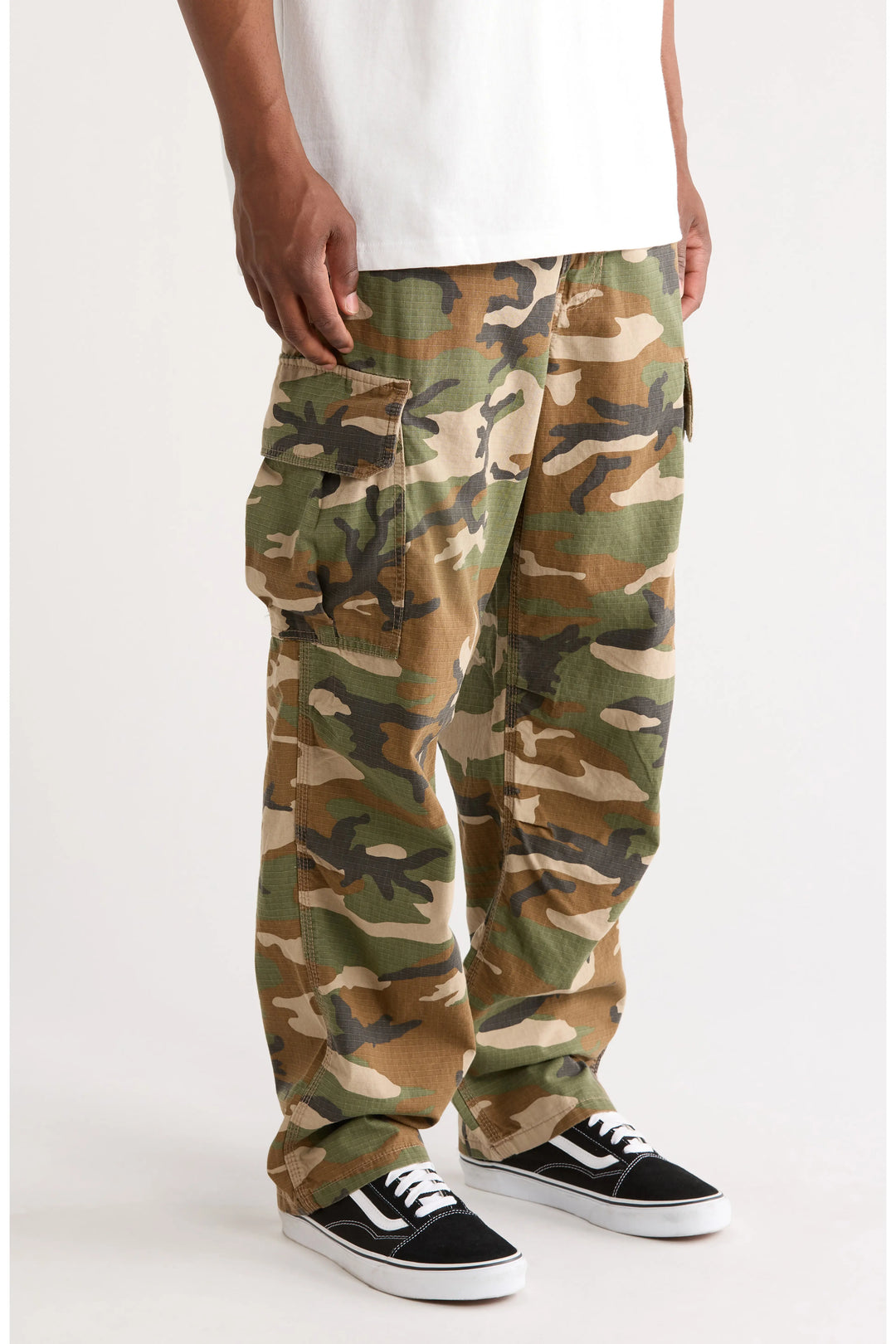 Vans Para Camo Baggy Cargo Pants Aluminum Camo