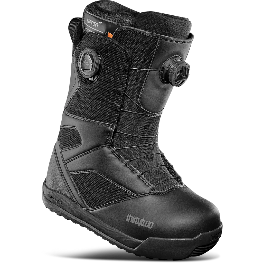 Thirtytwo STW Double BOA Snowboard Boots Black/Black Thirtytwo STW Double BOA Snowboard Boots Black/Black