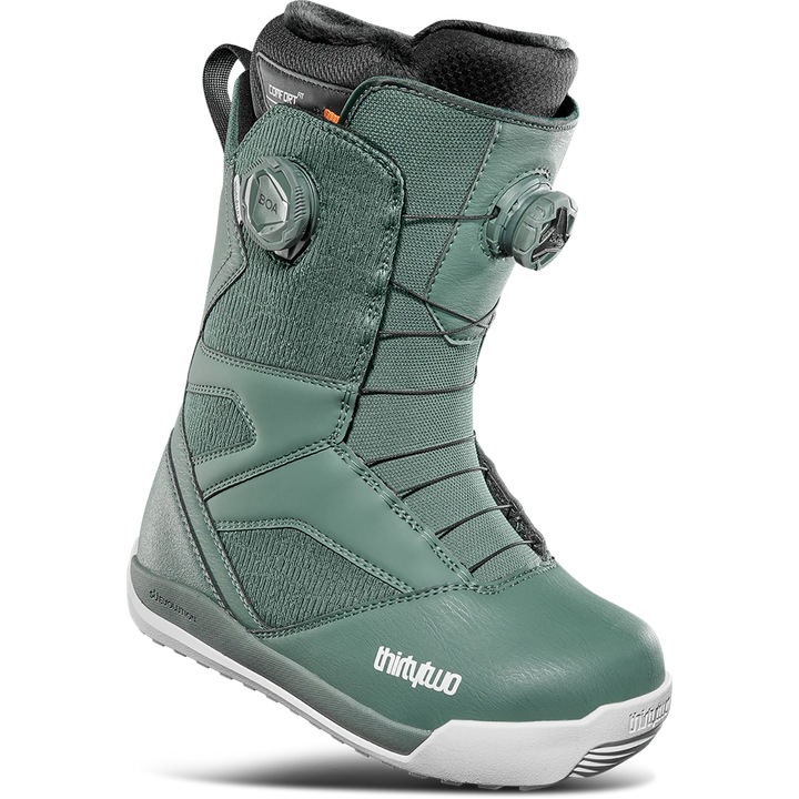 Thirtytwo STW Double BOA Women's Snowboard Boots Green