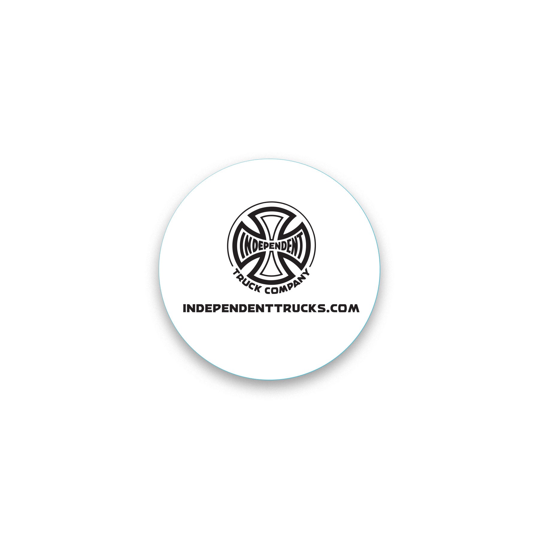 Independent Truck Company 看板 ディスプレイ　非売品 Independent Truck Co Legacy Sticker (Blue/Orange) – Eastern Boarder