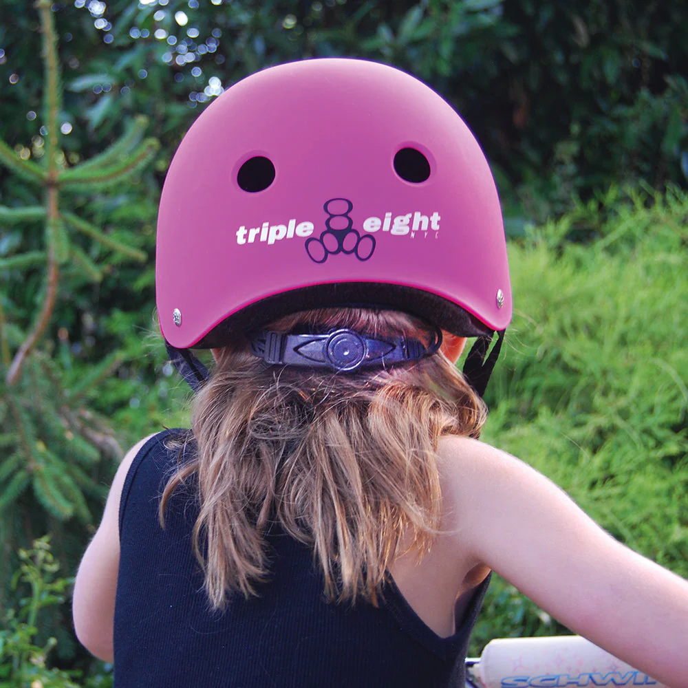 Triple 8 Lil 8 Helmet Neon Pink