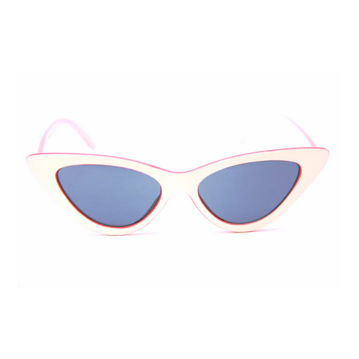 Happy Hour Space Needle Sunglasses Cream/Red