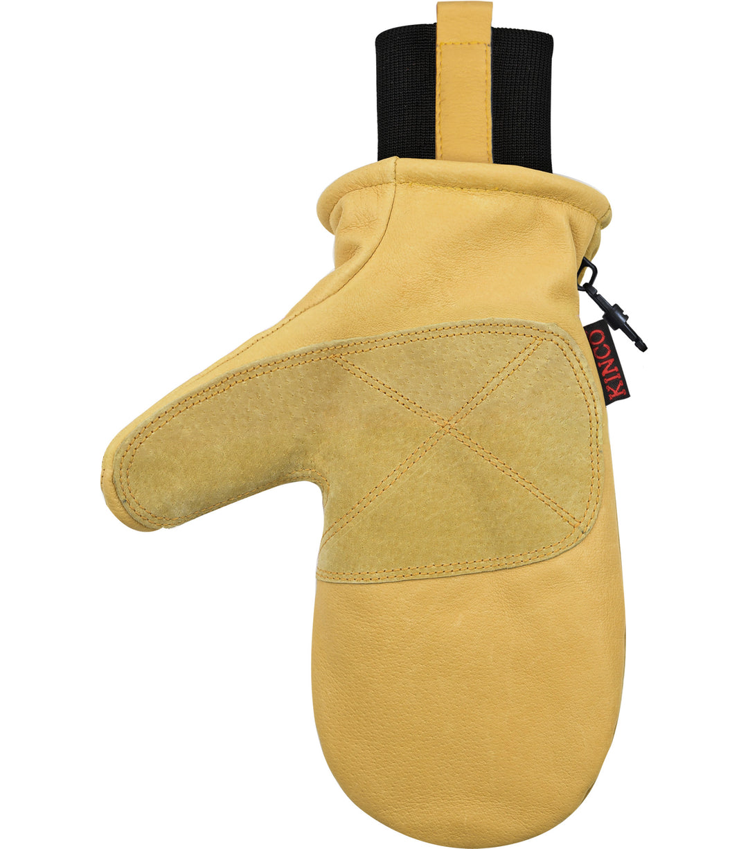 Kinco 901T Lined Premium Grain & Suede Pigskin Omni Cuff Mitt