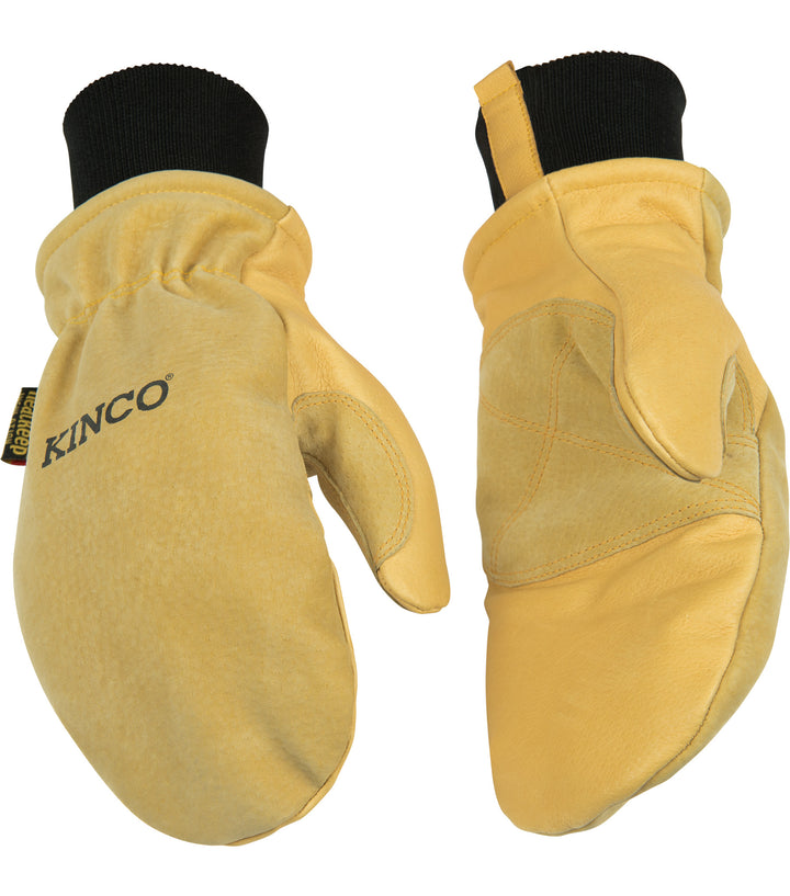 Kinco 901T Lined Premium Grain & Suede Pigskin Omni Cuff Mitt