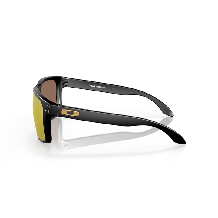 Oakley Holbrook Xl Sunglasses Matte Black (Prizm 24K Polarized)