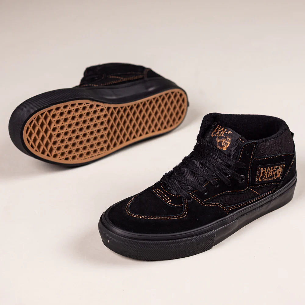 Vans Skate Half Cab Black/Black/Brown – Eastern Boarder Vans Skate Half Cab Black/Black/Brown – Eastern Boarder