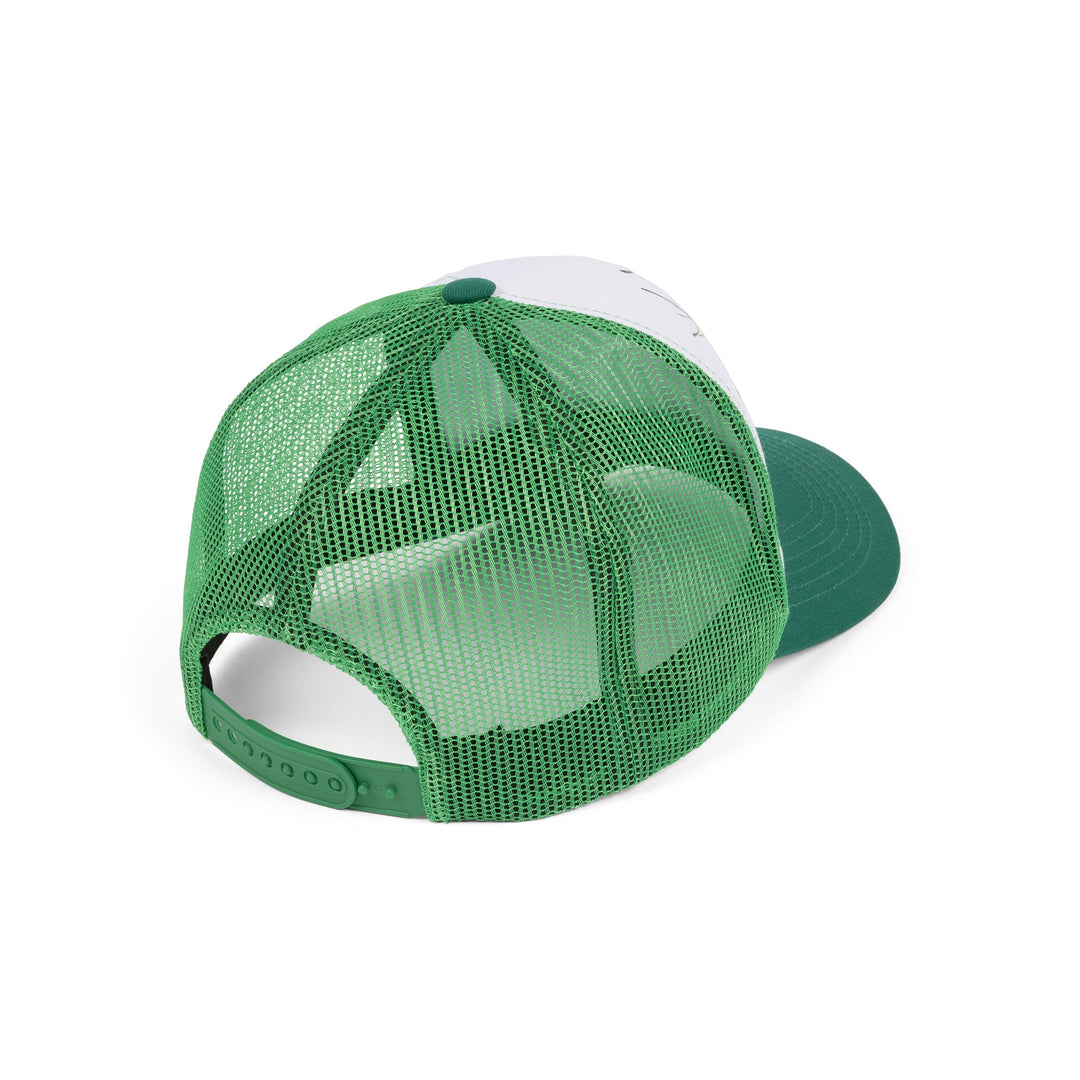 Lily Pad Mag Splatter Trucker Green/White