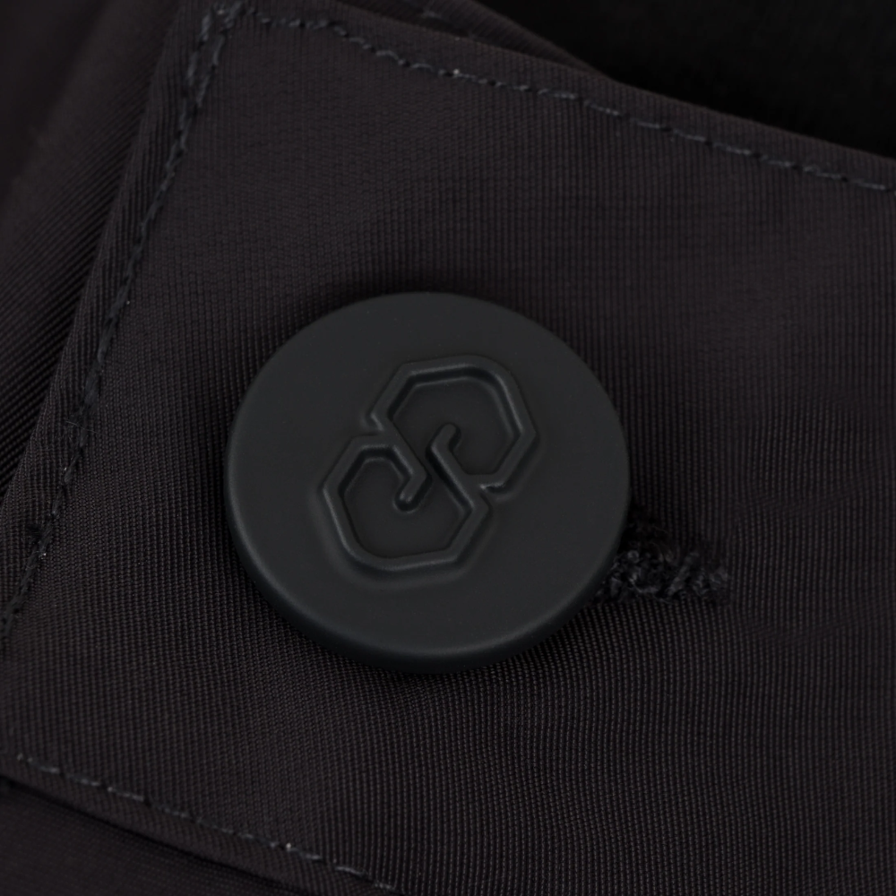 Souvenir Pleated Chino Snowboard Pant Black