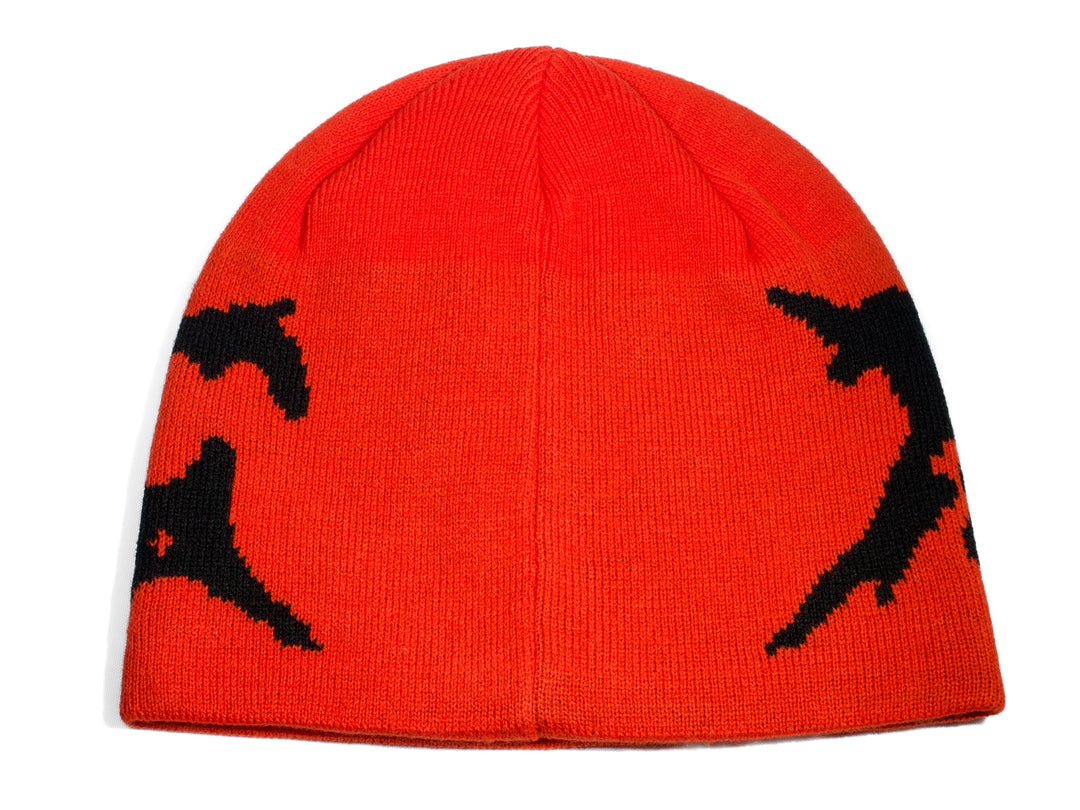 Public Splat Skully Beanie - Red