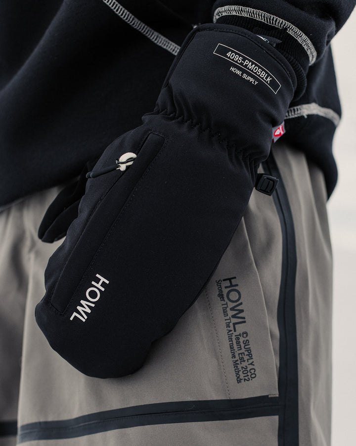 Howl Pocket Mitt Black