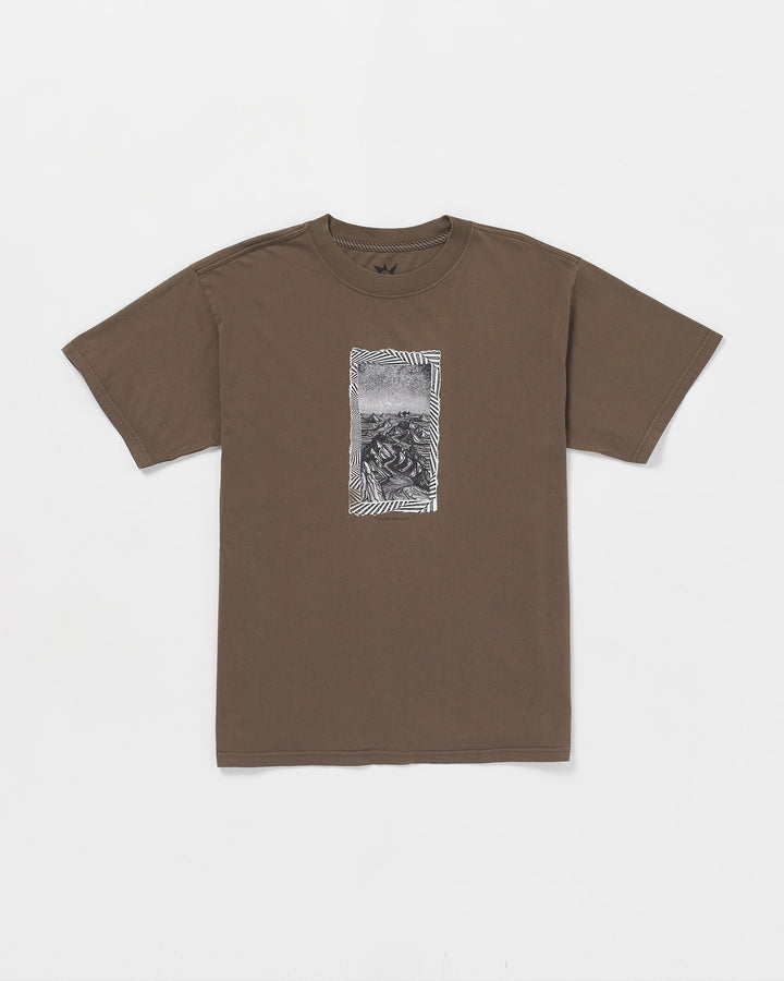 Volcom Bryan Iguchi Valley T-Shirt Dark Earth