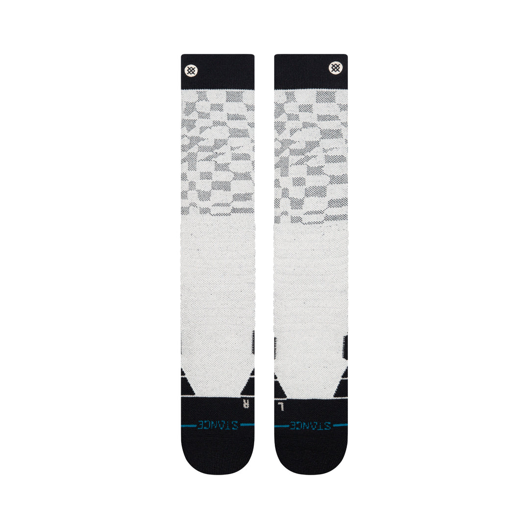 Stance Poly OTC Check Me Out - Snow Socks / Black