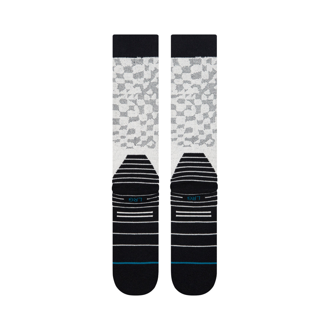 Stance Poly OTC Check Me Out - Snow Socks / Black