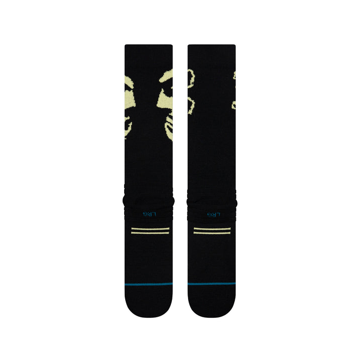 Stance x Misfits Performance Wool OTC - Snow Socks / Black