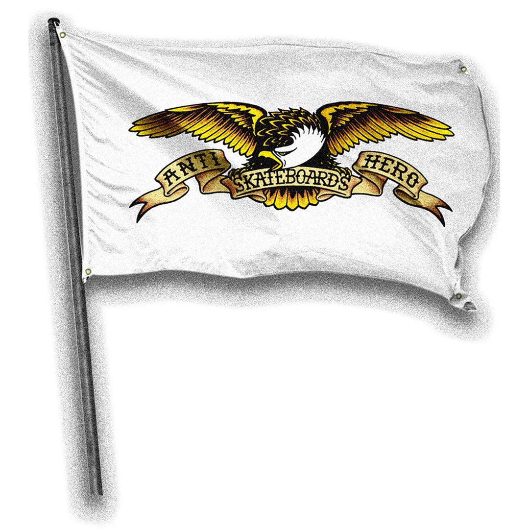 Anti-Hero Eagle Banner (White) 36" x 30"