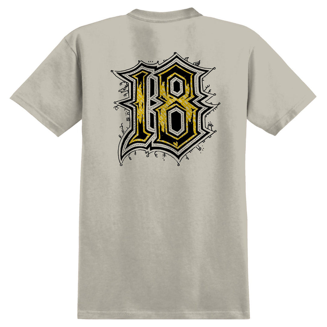 Anti-Hero Medieval T-Shirt - Heather Creme