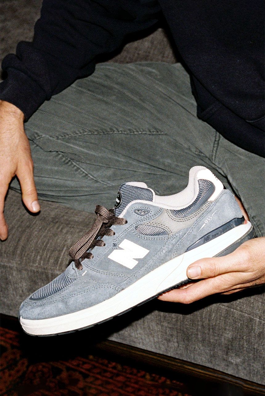 New Balance Numeric Reynolds 933 "Dark Grey/White" NM933GDY