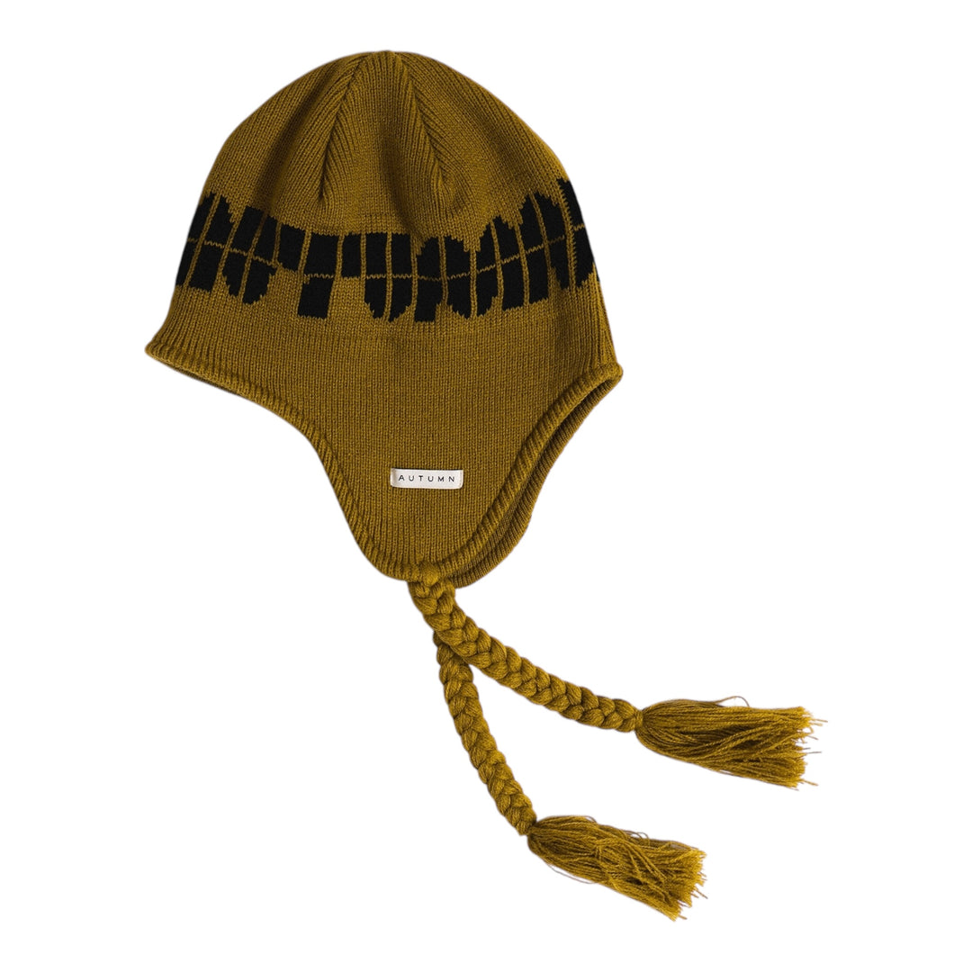 Autumn Soy Ear Flap Beanie Dijon