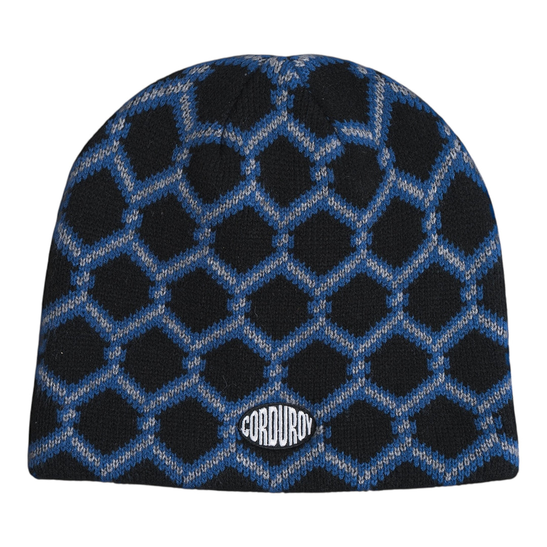 Corduroy Keep Out Skully Black