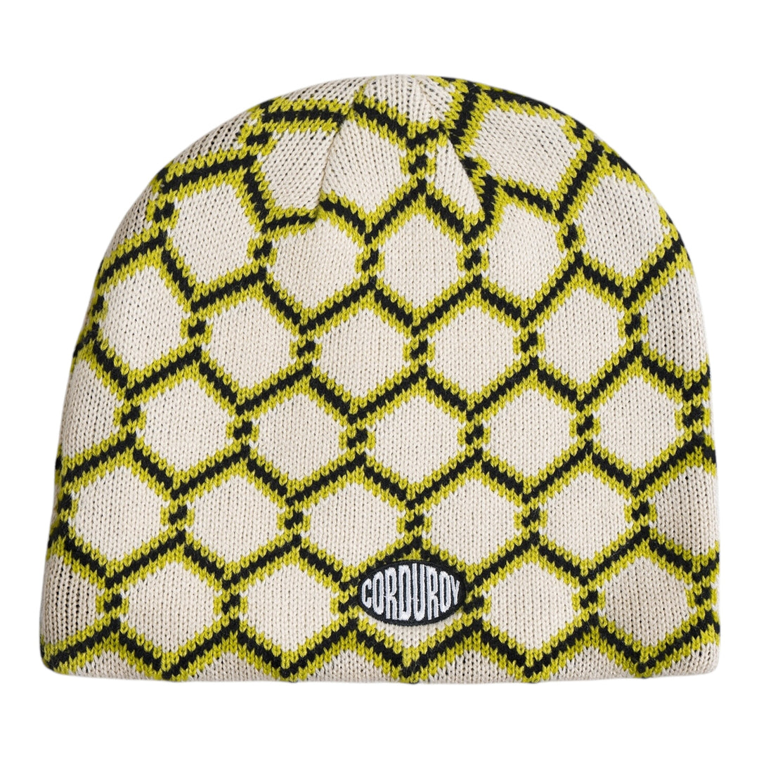Corduroy Keep Out Skully Eggshell