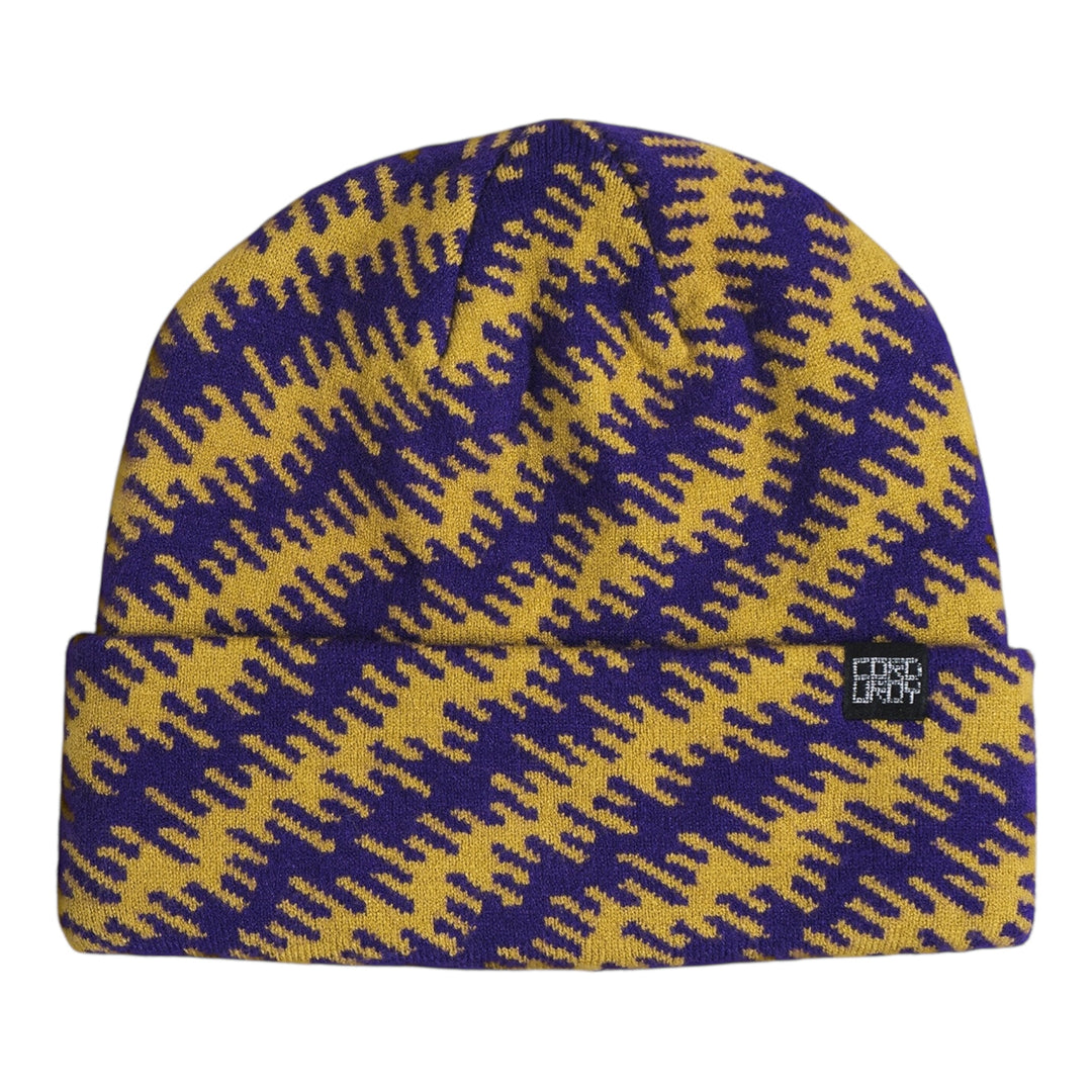 Corduroy Static Camo Beanie Fir