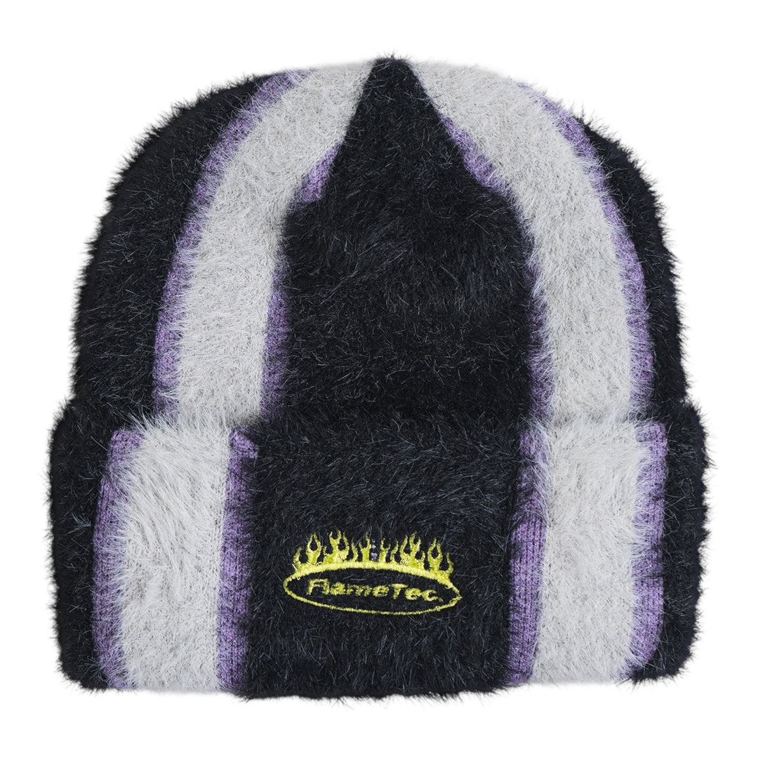 Corduroy Flametec Mohair Beanie Black