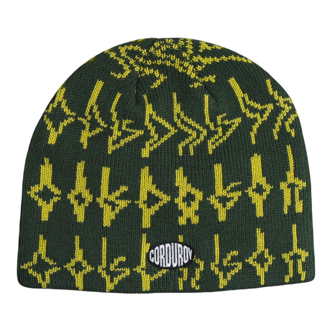 Corduroy Tracers Skully Emerald
