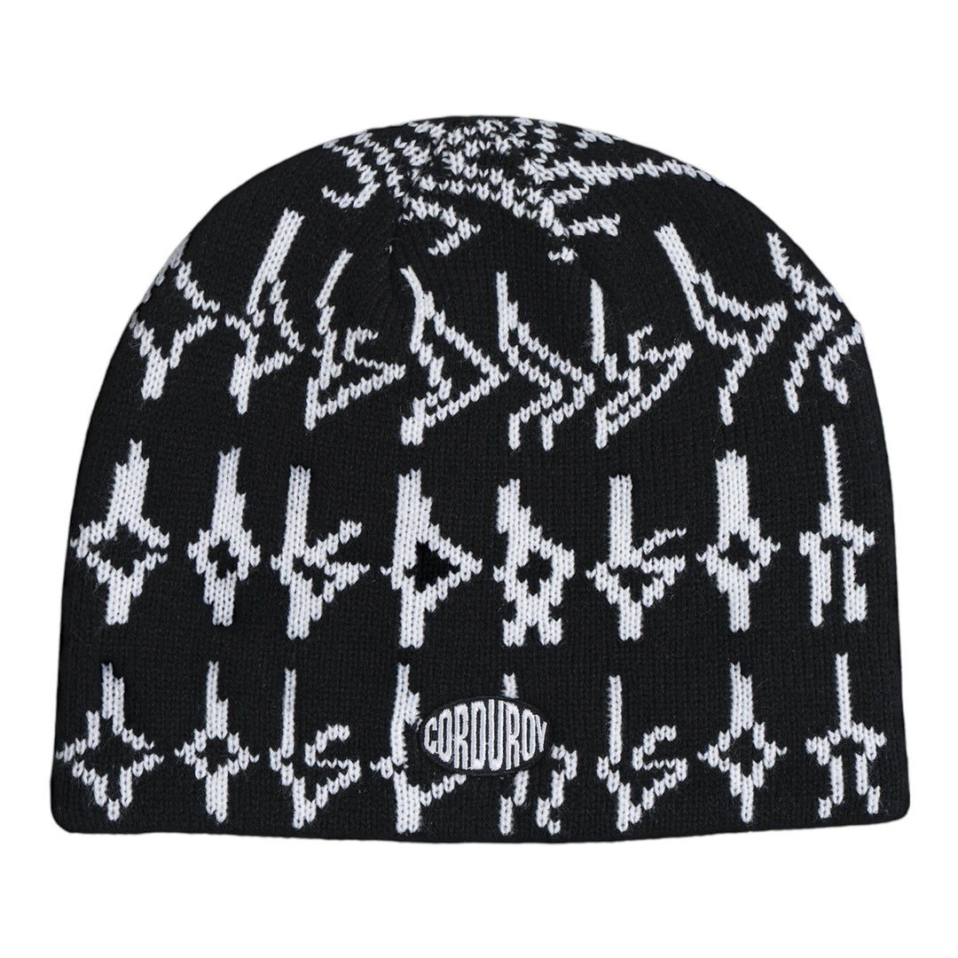 Corduroy Tracers Skully Black