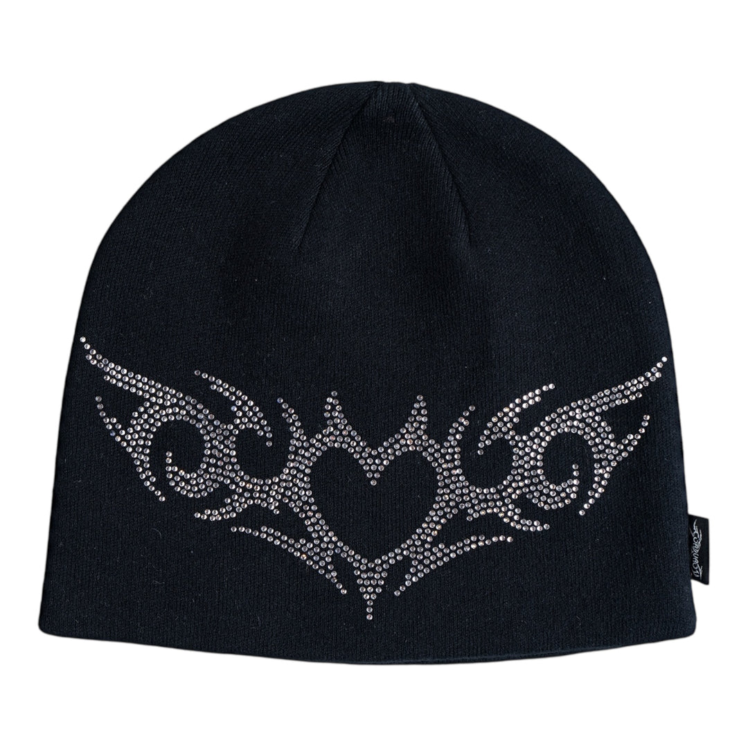 Corduroy Shine On Beanie Black