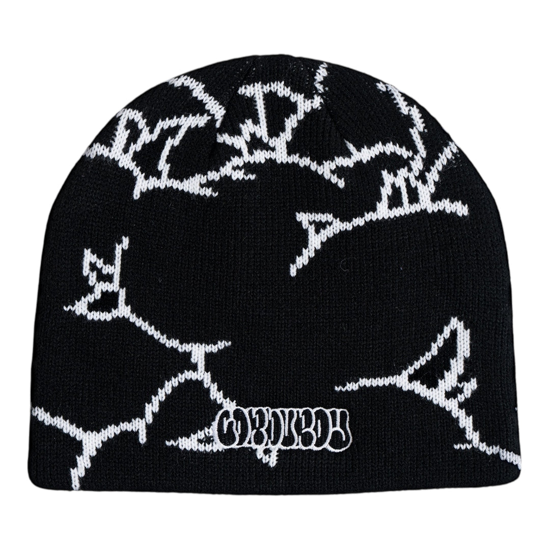 Corduroy The Nug By Pat Fava Beanie Black