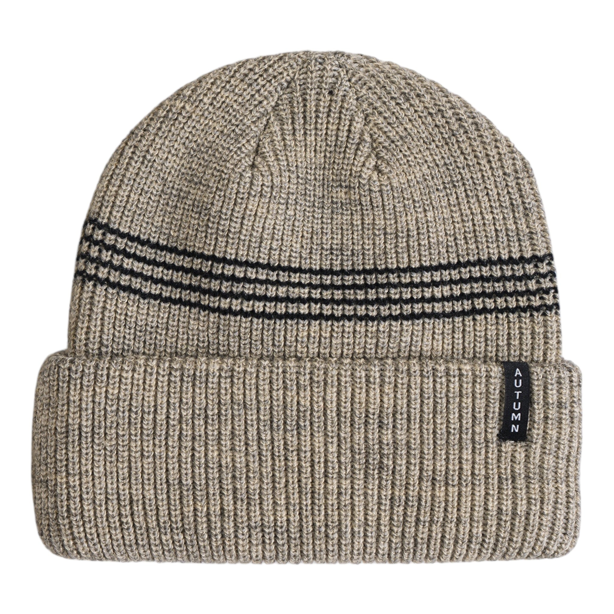 Autumn Mini Stripe Beanie Cream – Eastern Boarder