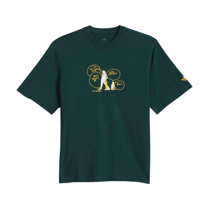 Adidas Gonz Crusty T-Shirt (Aurora Ivy/Black)