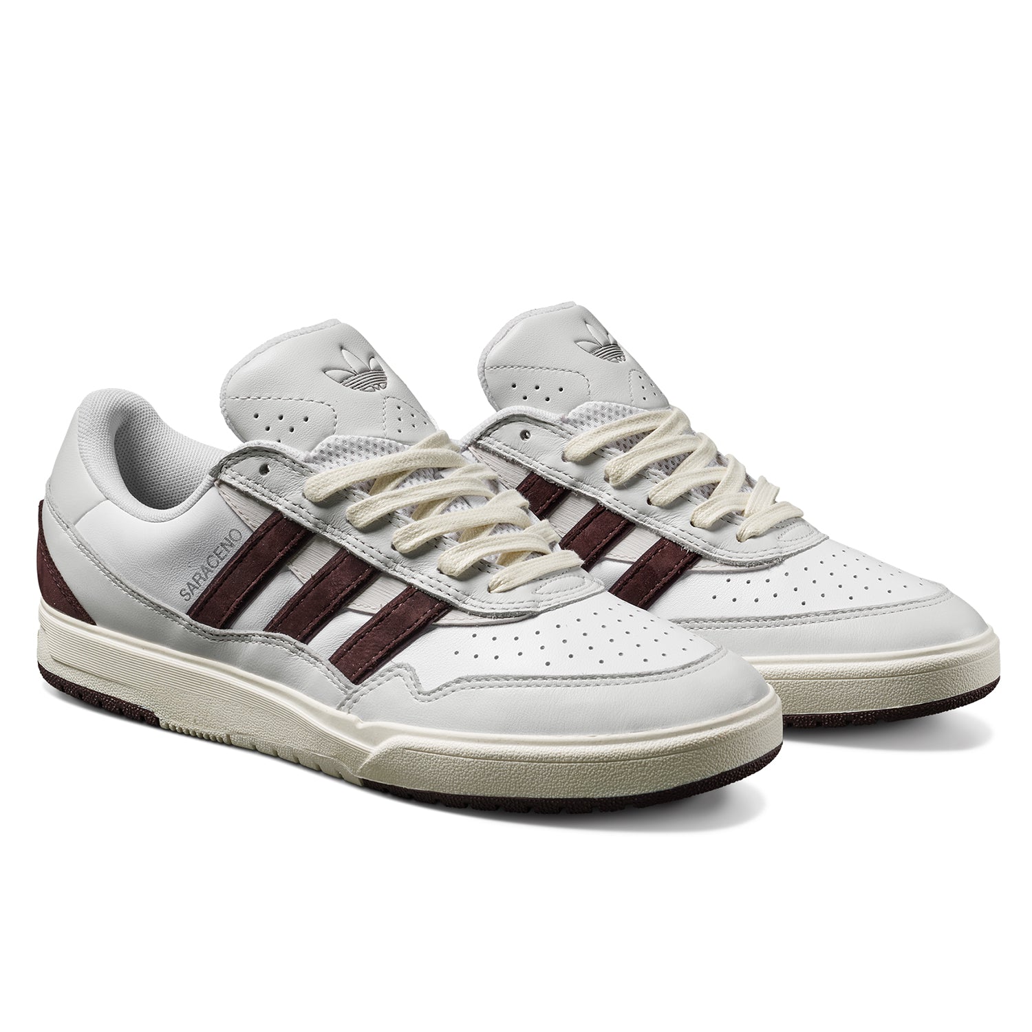 Adidas Tyshawn II x Zach Saraceno Crystal White/Shadow Brown