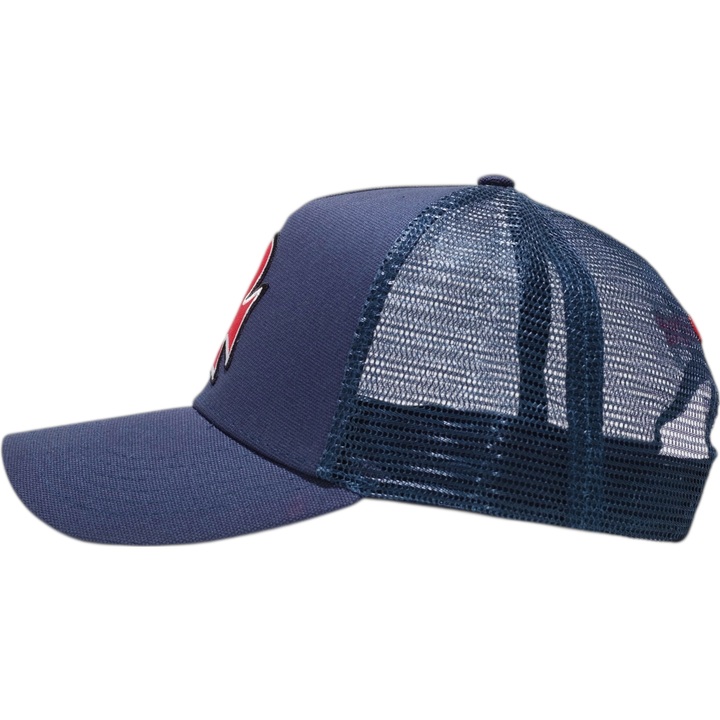 Carpet Iron Ankh Hat - Navy