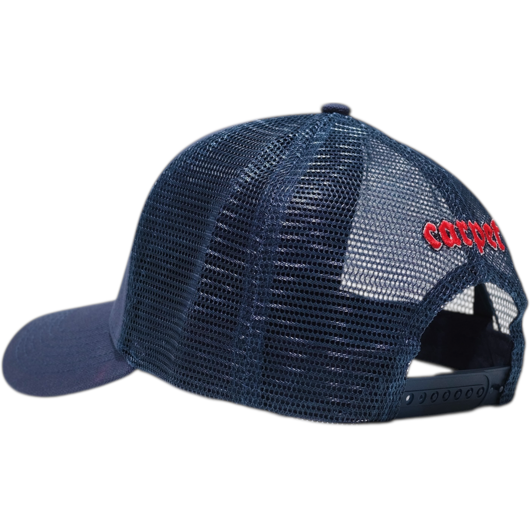 Carpet Iron Ankh Hat - Navy