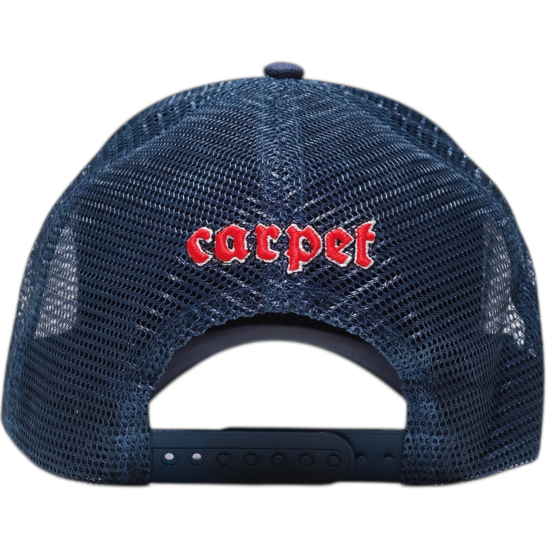 Carpet Iron Ankh Hat - Navy