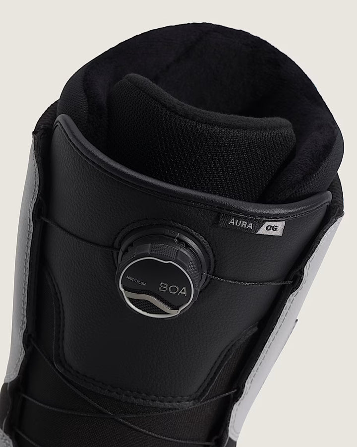 Vans Aura OG Snowboard Boots Light Gray/Black