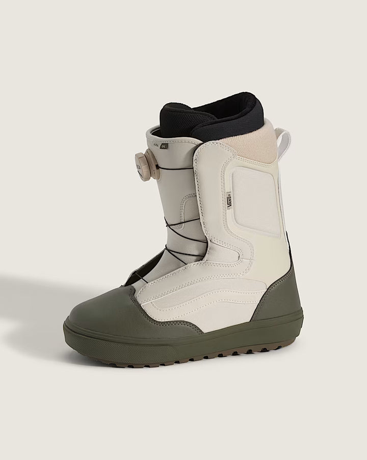 Vans Aura OG Snowboard Boots Grape Leaf Green/Oatmeal Beige