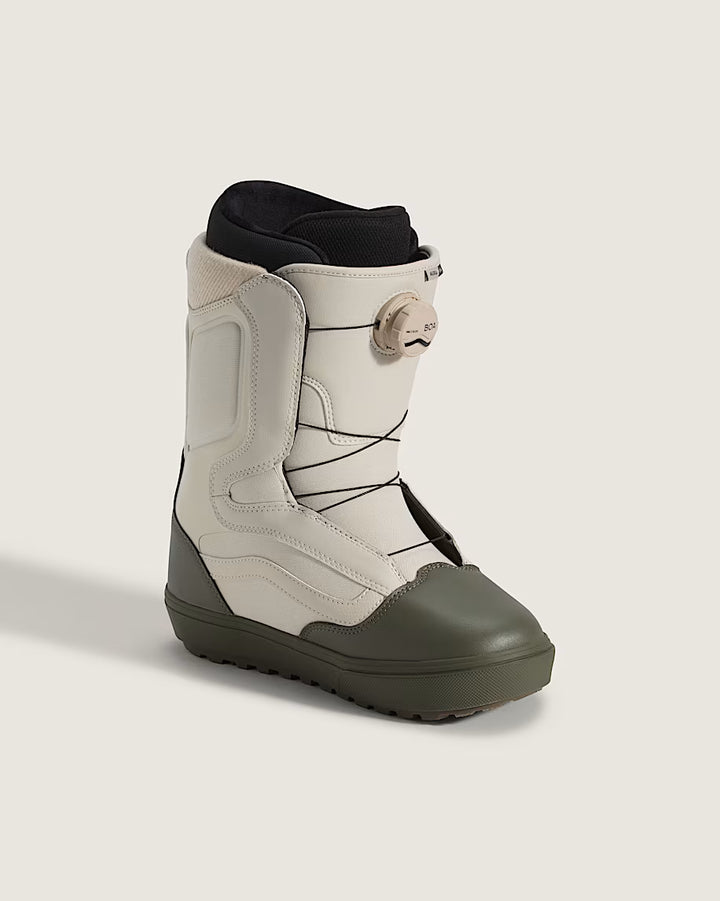 Vans Aura OG Snowboard Boots Grape Leaf Green/Oatmeal Beige