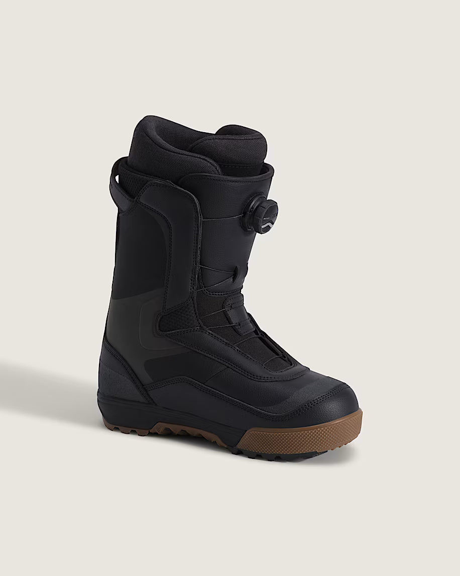 Vans Aura Pro 2.0 Snowboard Boots Black/White/Gum Brown