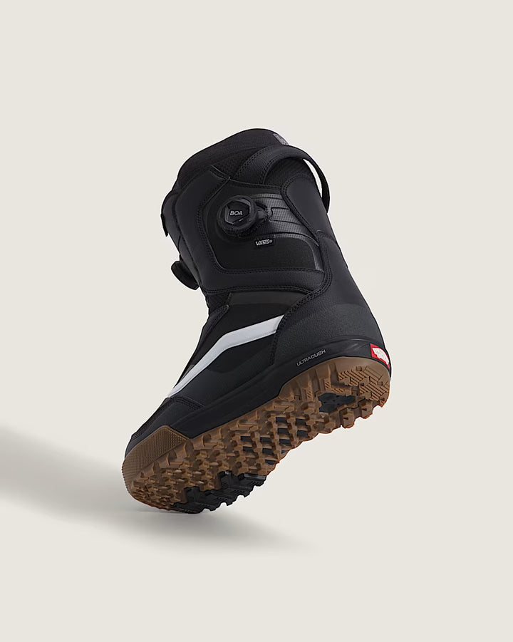 Vans Aura Pro 2.0 Snowboard Boots Black/White/Gum Brown