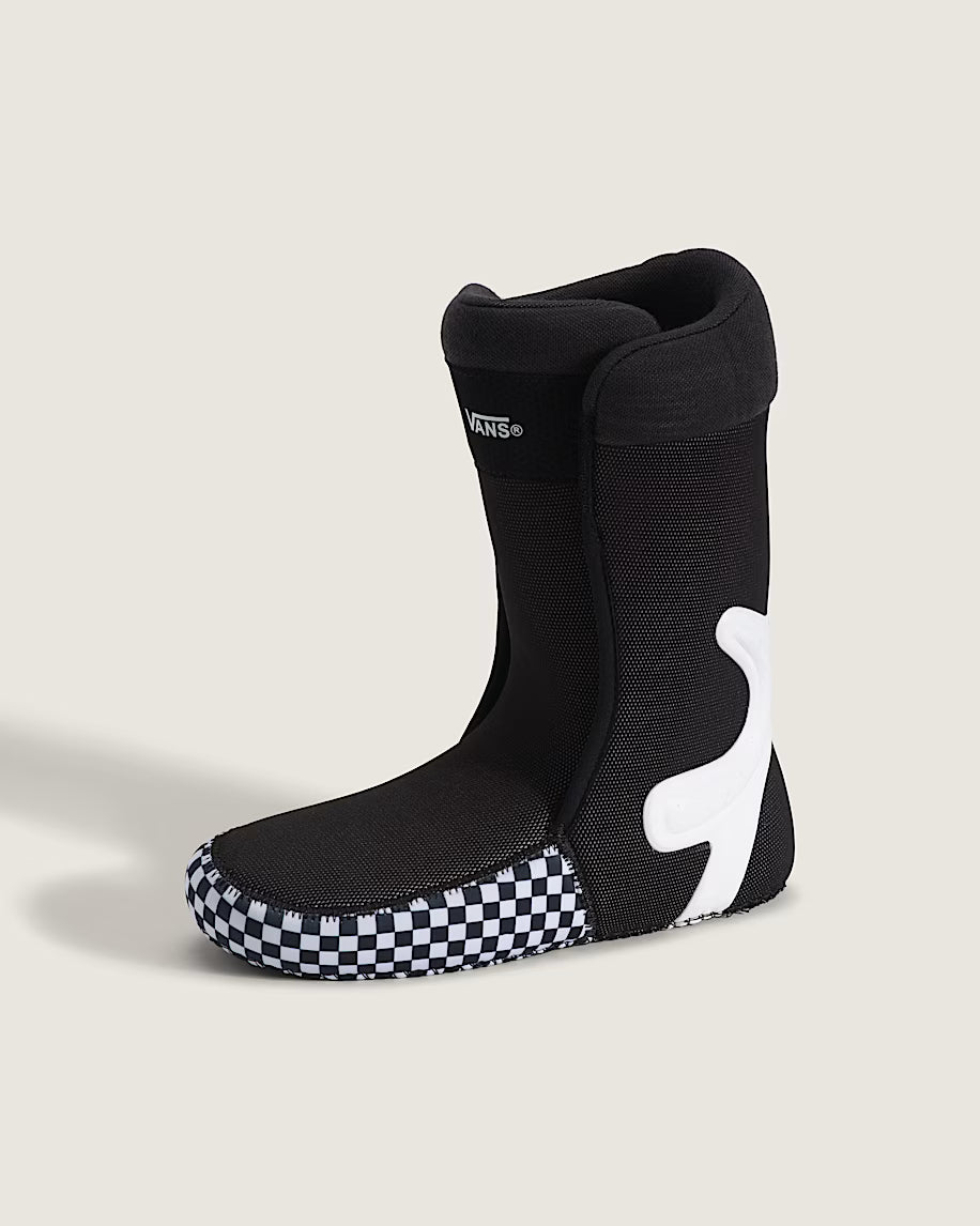 Vans Aura Pro 2.0 Snowboard Boots Black/White/Gum Brown