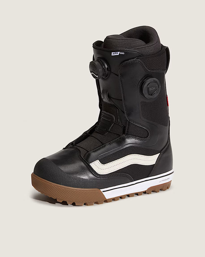Vans Aura Pro Snowboard Boots Black/White