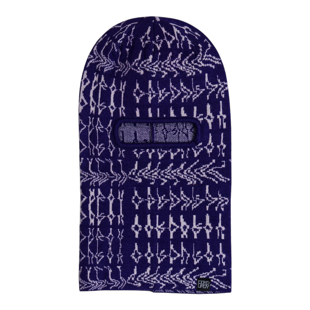 Corduroy Tracers Mask Purple