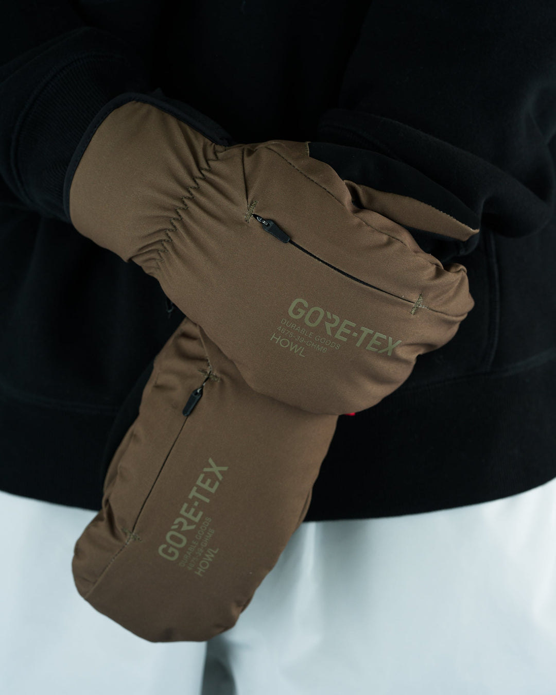 Howl Pocket Gore-Tex Mitt Olive