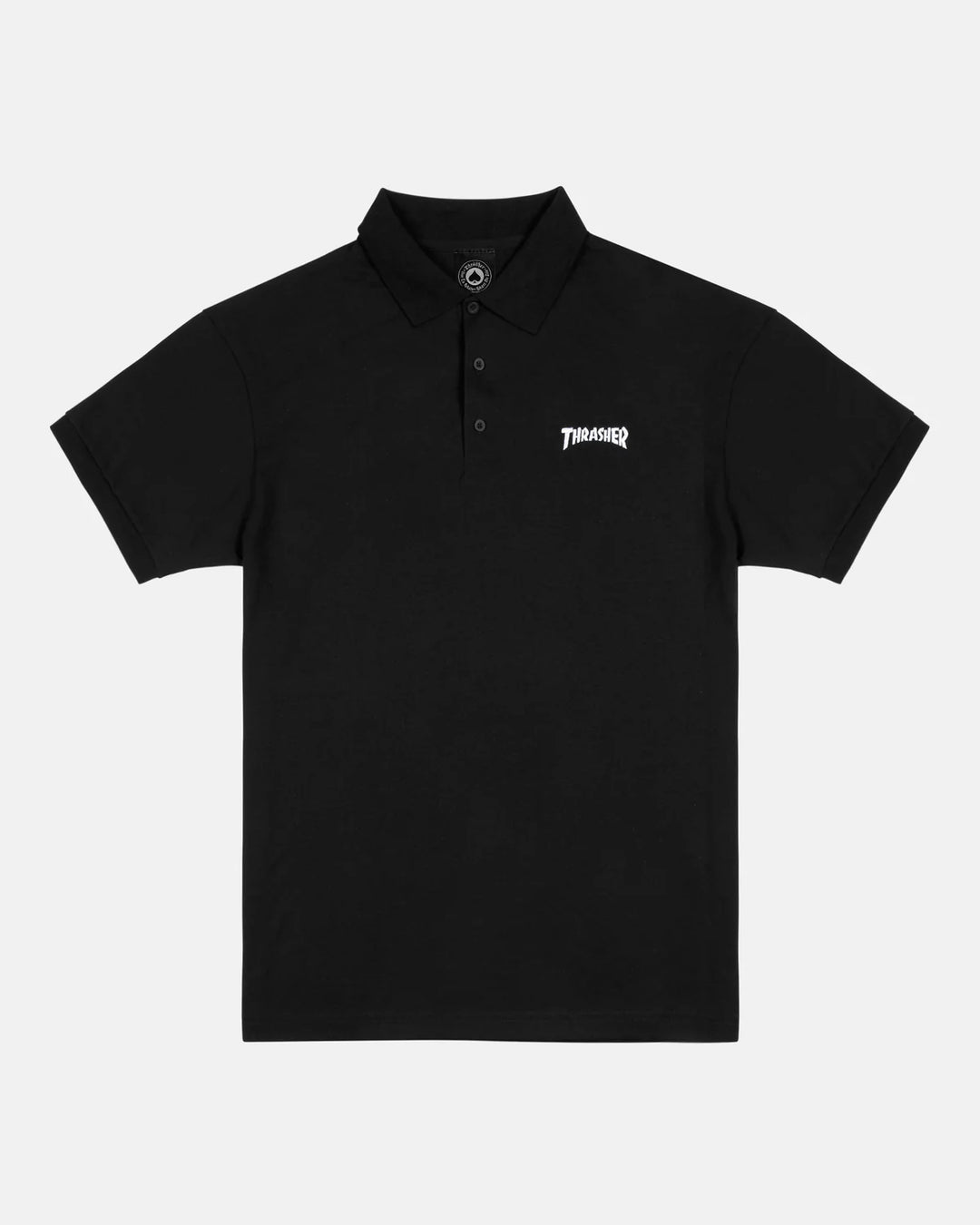 Thrasher Polo Shirt Black