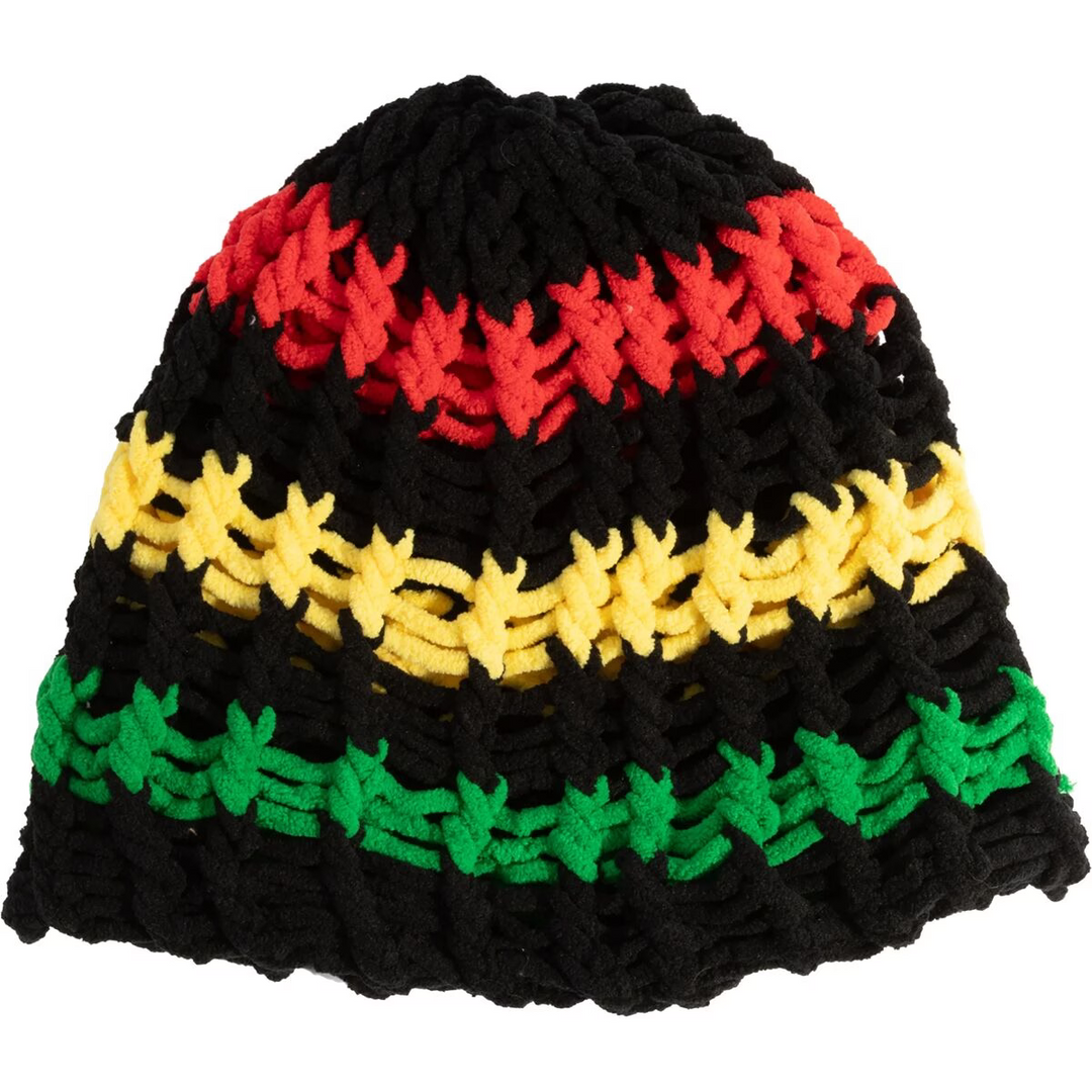 Lampshade Mid Size Beanie Black/Rasta