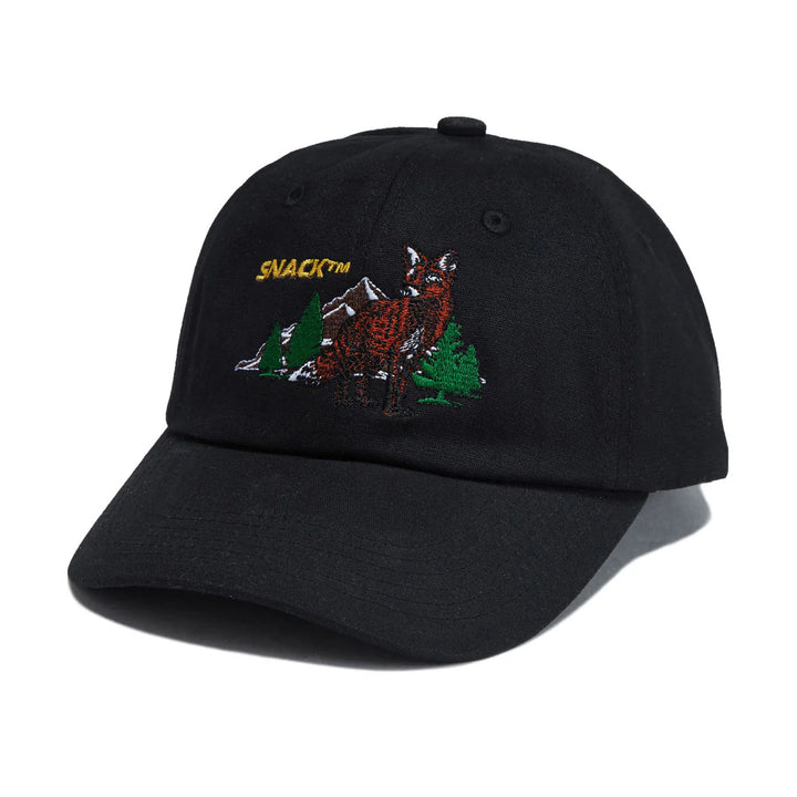 Snack Crazy Like a Fox Hat Black