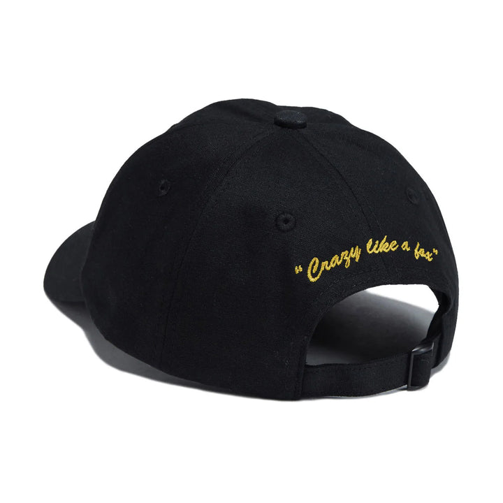 Snack Crazy Like a Fox Hat Black