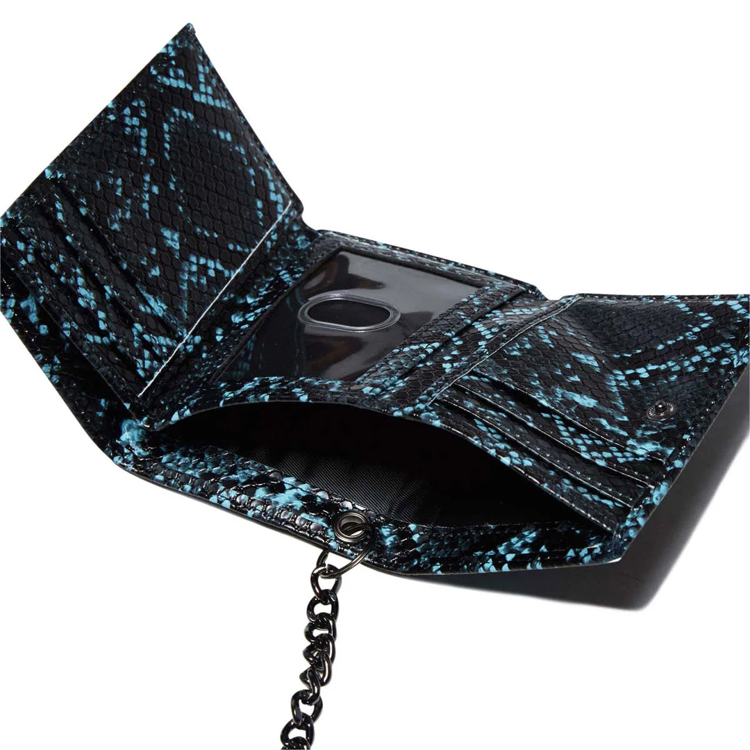 Loosey Blue Snake Chain Wallet